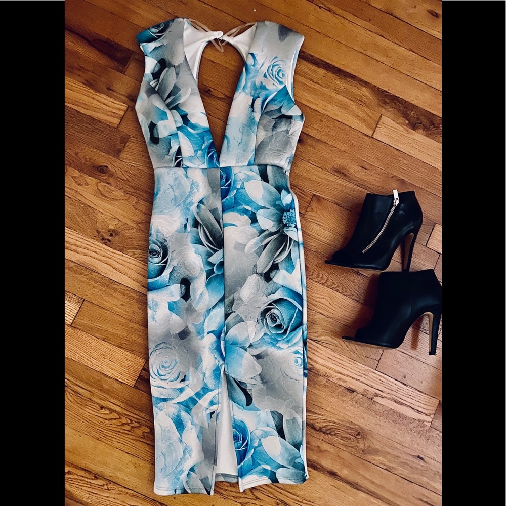 🌹Floral Bodycon Monaco USA Dress 4-5/6
